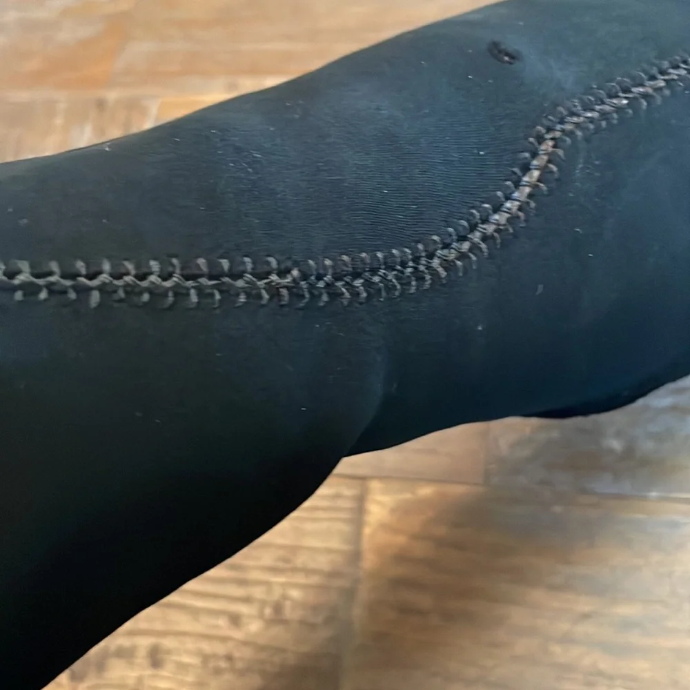Vintage Crescendoe Tailored Leather Elbow Length Cocktail Gloves Wave Seams🖤